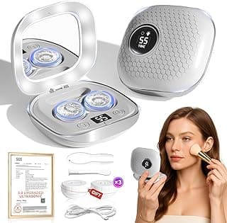 2025 Upgraded Ultrasonic Contact Lens Cleaner【50KHz Germany Super Motor】【Top1 Intelligent Chip-Smart Modes】 Gentle Cleaning & 99% Brightness, Porta...