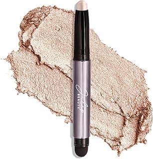 Julep Eyeshadow 101 Cream-to-Powder Waterproof Shadow Stick – Pearl Shimmer – Long-Lasting, Crease-Proof, Light Golden-Beige Shimmer Cream Eyeshado...