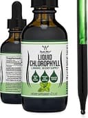 Chlorophyll Liquid Drops - for Digestion, Gut Health, Energy and Detox - Vegan Safe (Rich, Full Texture and Taste, Not Watered Down), 2oz Peppermin...