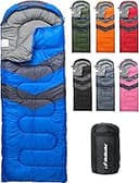 MalloMe Sleeping Bags for Adults Cold Weather & Warm - Backpacking Camping Sleeping Bag for Kids 10-12, Girls, Boys - Lightweight Compact Camping E...