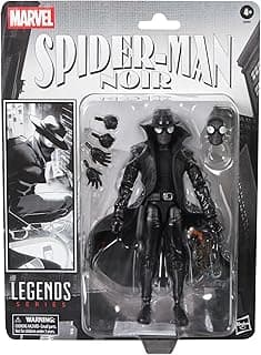 Marvel Legends Series Spider-Man Noir, Retro Cardback Spider-Man Comics Collectible 6-Inch Scale Action Figure (Amazon Exclusive)