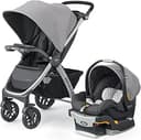 Chicco Bravo® 3-in-1 Trio Travel System, Bravo® Quick-Fold Stroller with KeyFit® 30 Infant Car Seat and Base, Car Seat and Stroller Combo | Parker