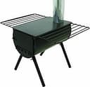 Camp Chef Alpine CS14 Heavy Duty Cylinder Tent Cabin Stove with damper and side shelves